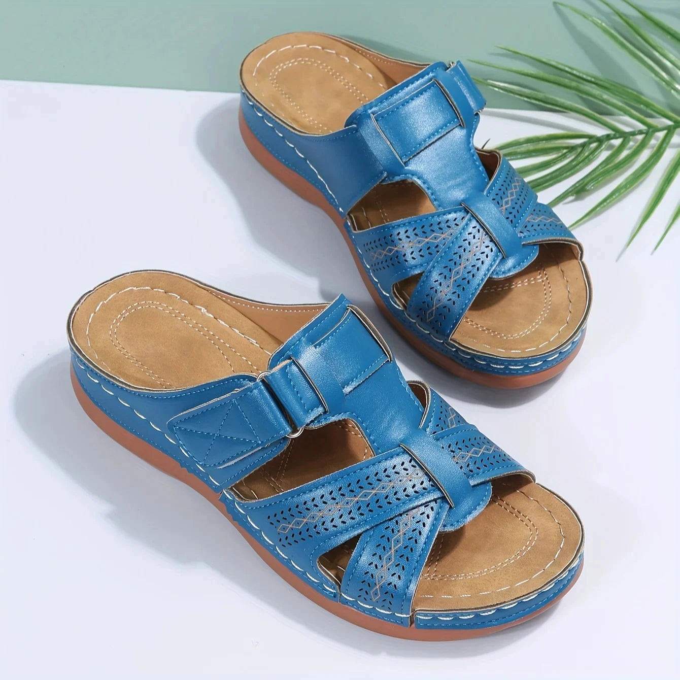 Nora orthopedic wedge sandals – view 7