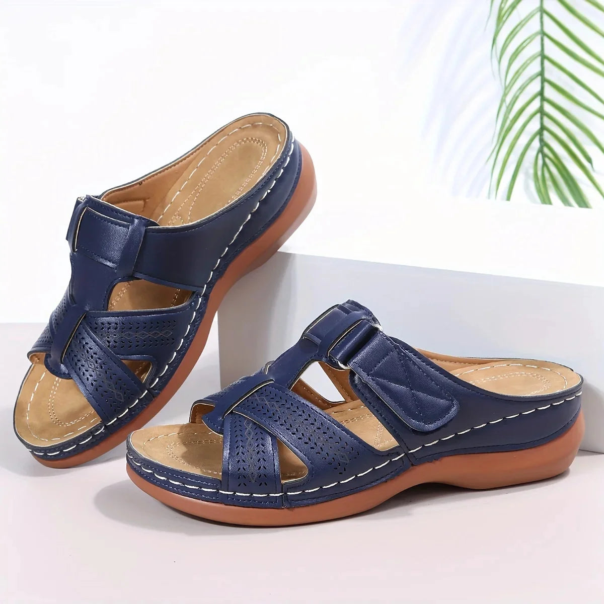 Nora orthopedic wedge sandals – view 10